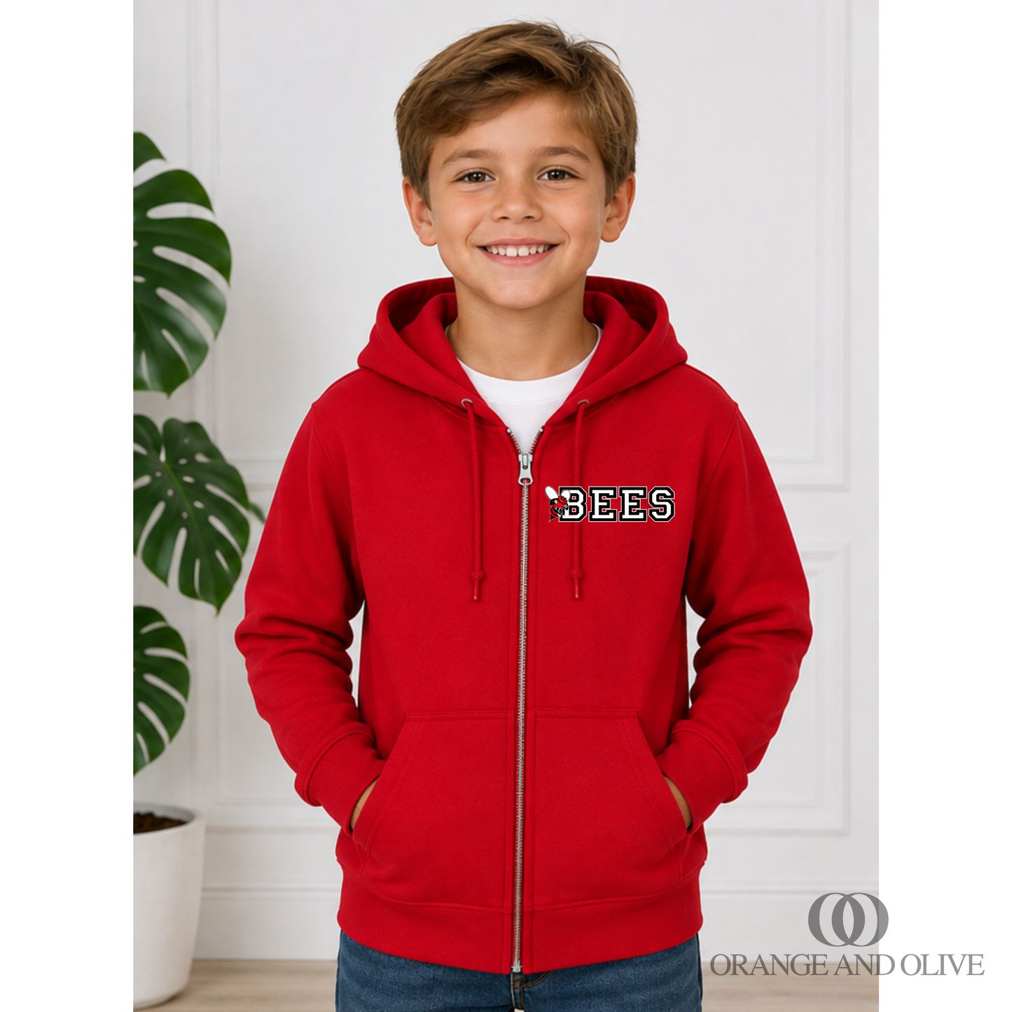 Full Zip Hoodie - YOUTH - Ray Fall Fundraiser
