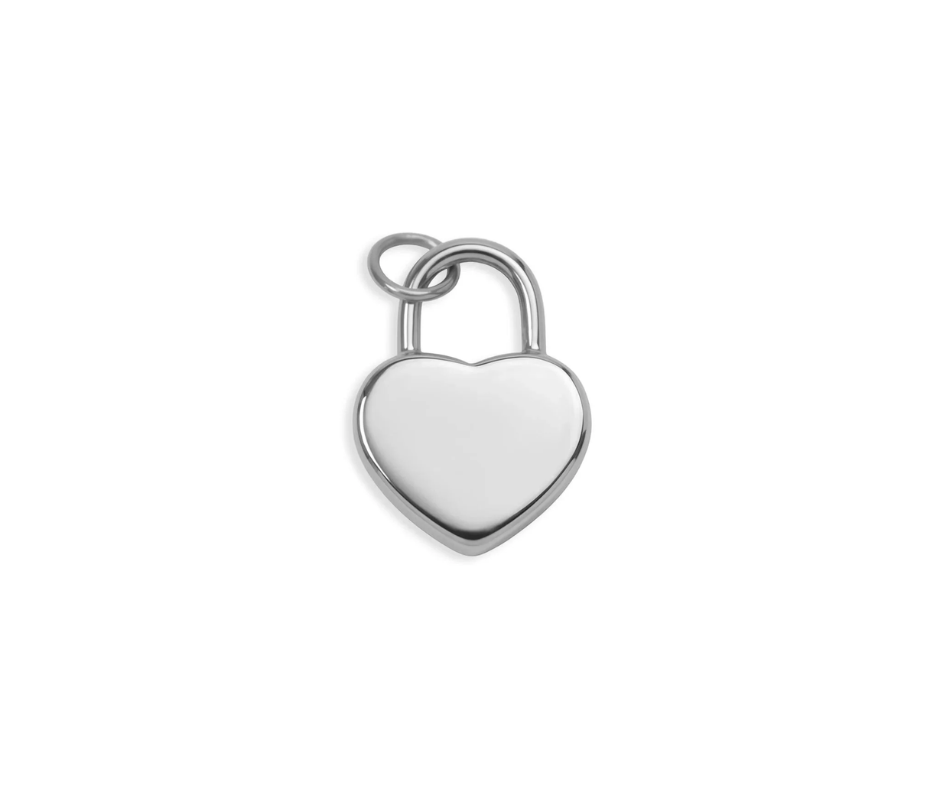 LUX Heart Lock Charm