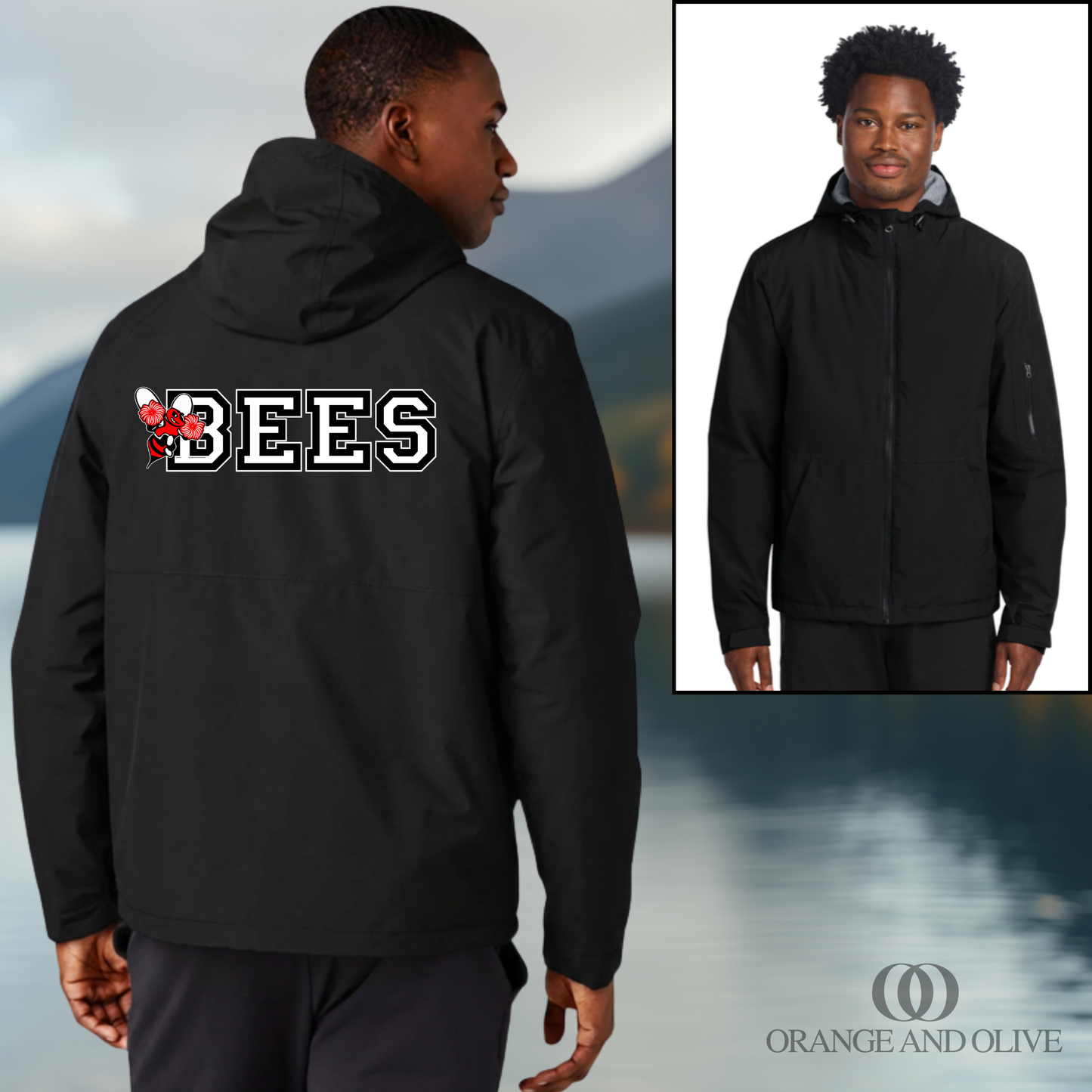 Waterproof Insulated Jacket - ADULT - Pop Warner Cheer Fundraiser