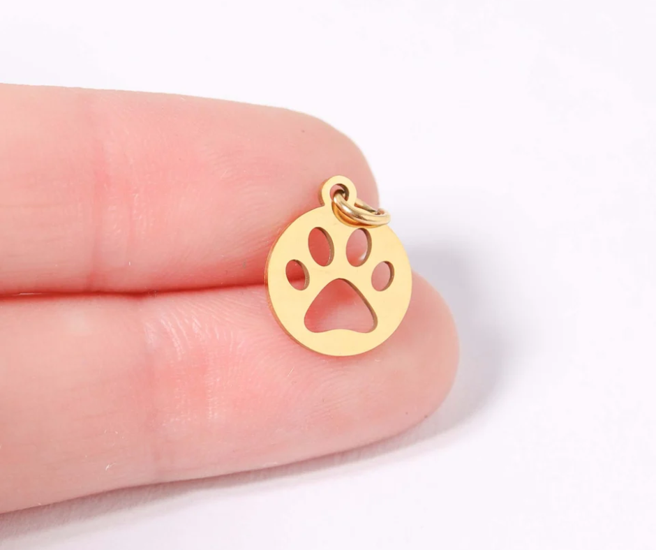 LUX Paw Print Charm