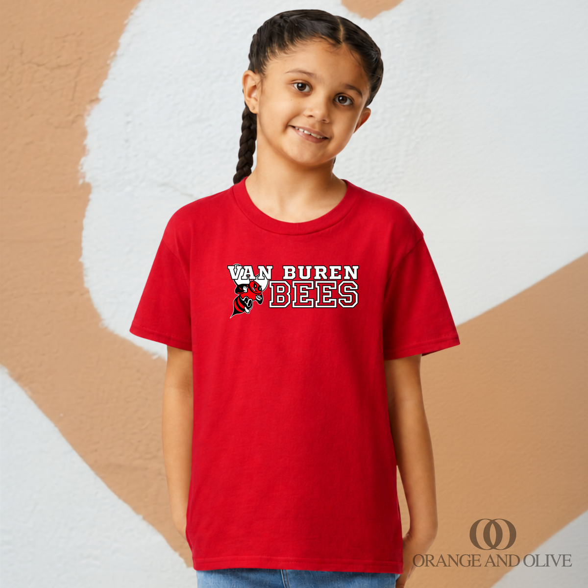 VAN BUREN BEES Tee - YOUTH - VanBuren Fall Fundraiser
