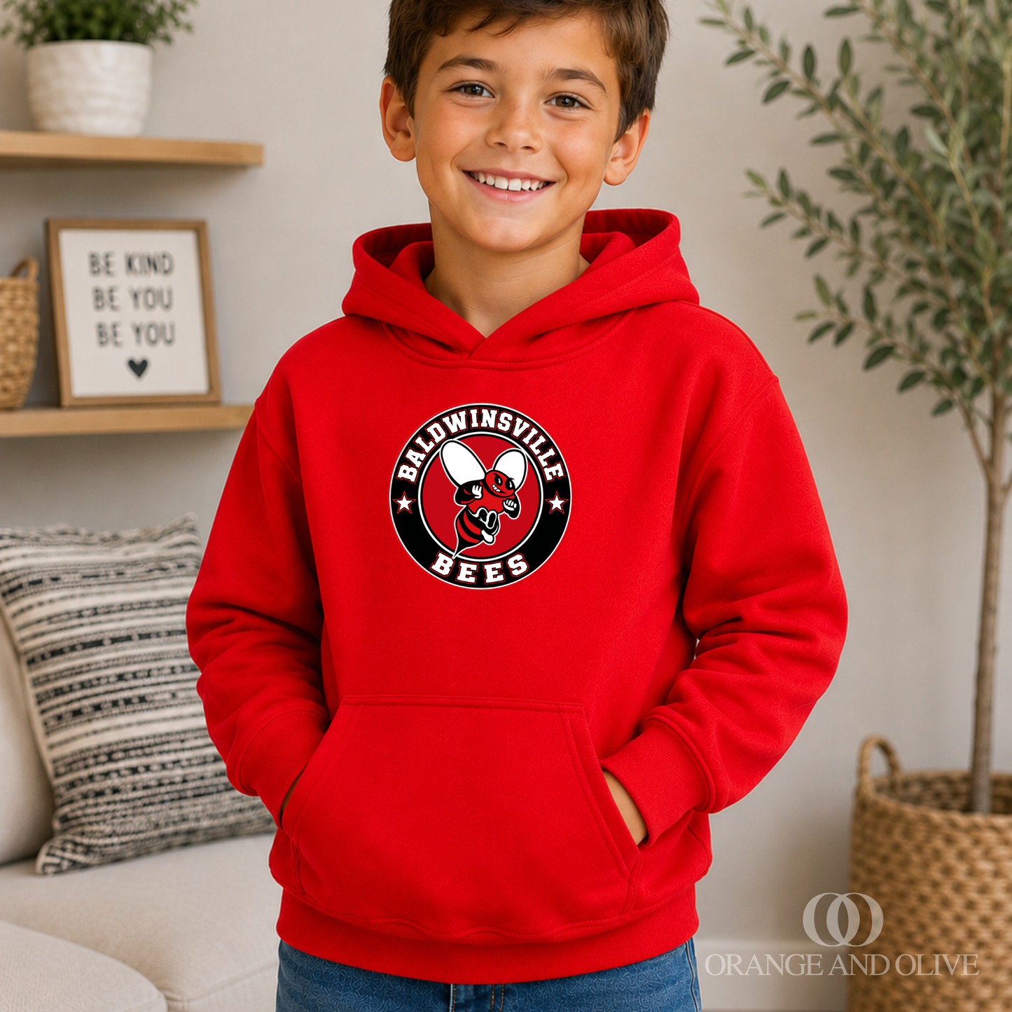 Hoodie Circle Logo YOUTH - Reynolds Fundraiser