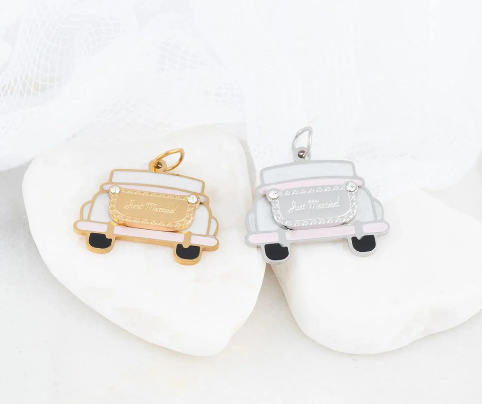LUX Just Married Car Charm