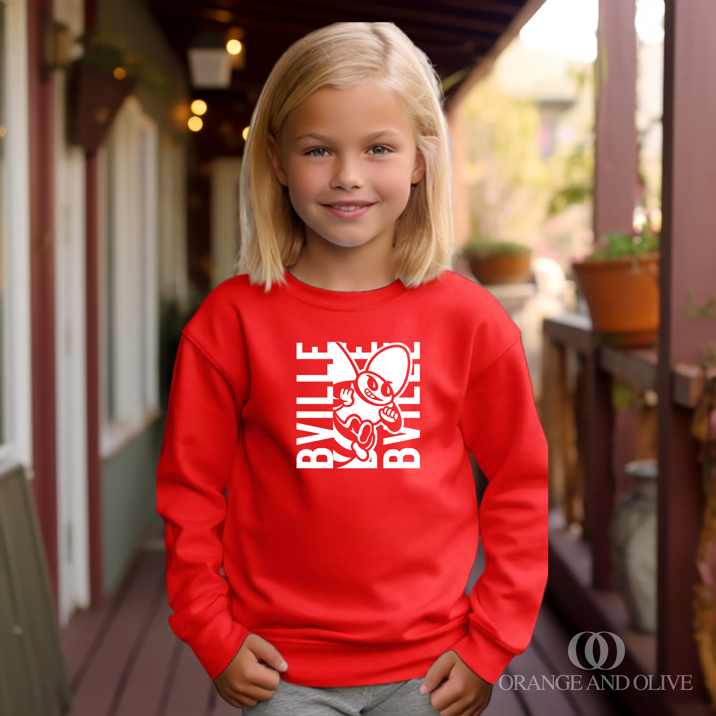 Crew BEE Sweatshirt YOUTH - Reynolds Fundraiser