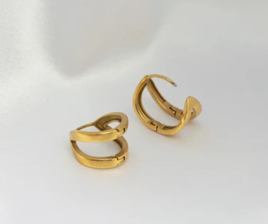 LUX Split Hoop Earring