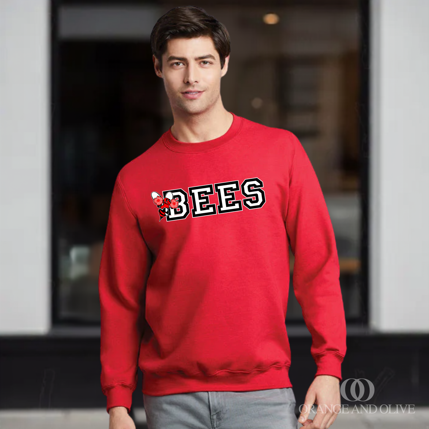Crewneck Sweatshirt - ADULT - Pop Warner Cheer Fundraiser