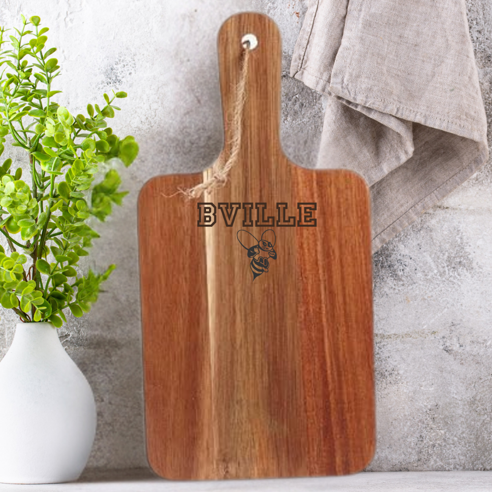 Cutting Board Engraved Bville Bee (Ray PTA Fundraiser)