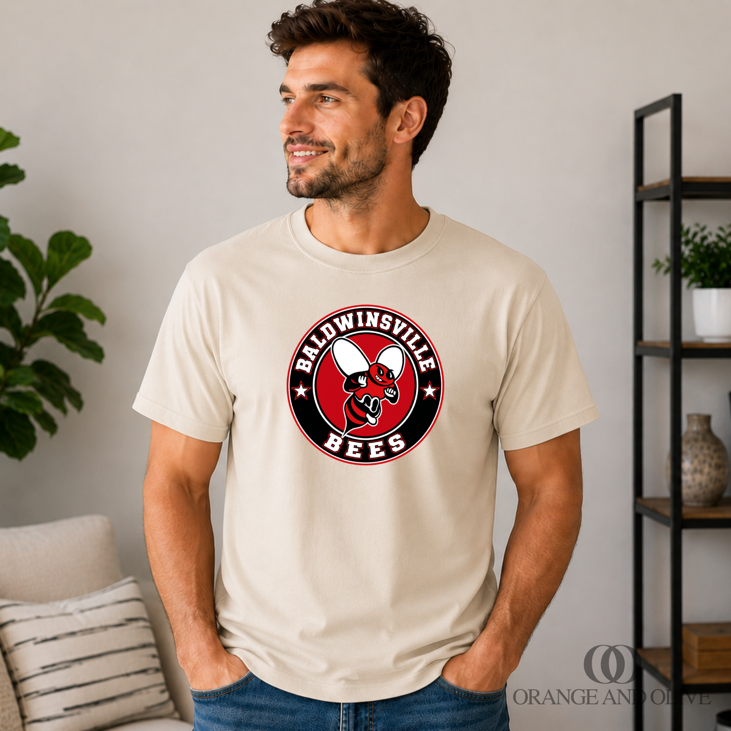 Tee Circle Logo ADULT MENS - Reynolds Fundraiser