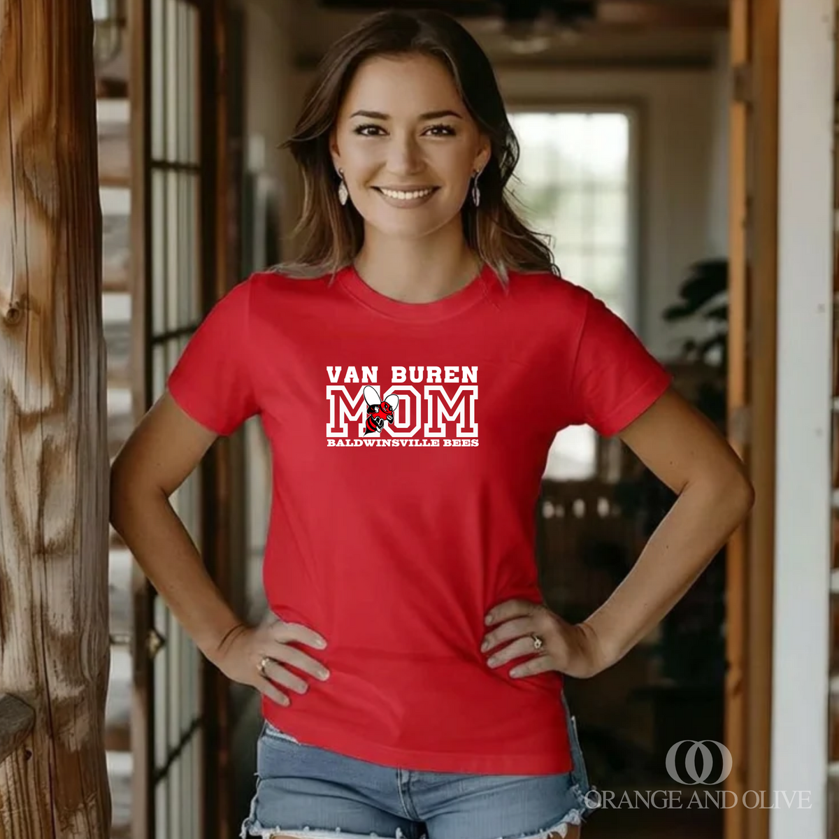 VAN BUREN MOM Tee - WOMENS - VanBuren Fall Fundraiser