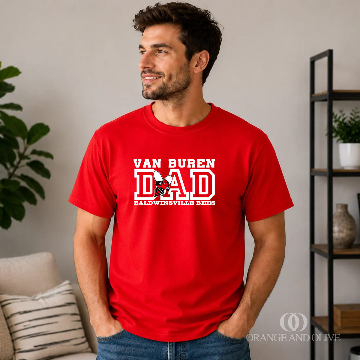 VAN BUREN DAD Tee - MENS - VanBuren Fall Fundraiser