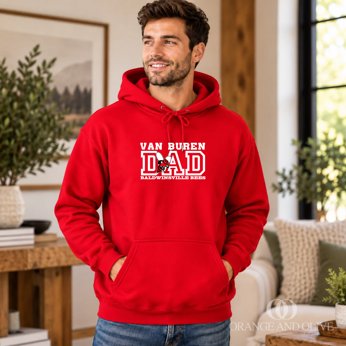 VAN BUREN DAD HOODIE - ADULT - VanBuren Fall Fundraiser