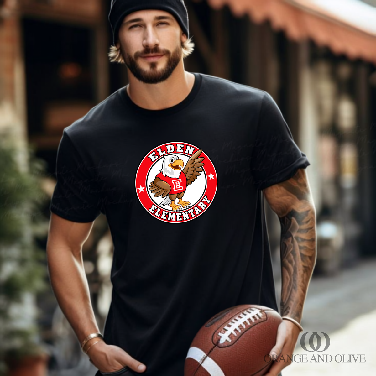 Tee Circle Logo ADULT MENS - Elden Fundraiser