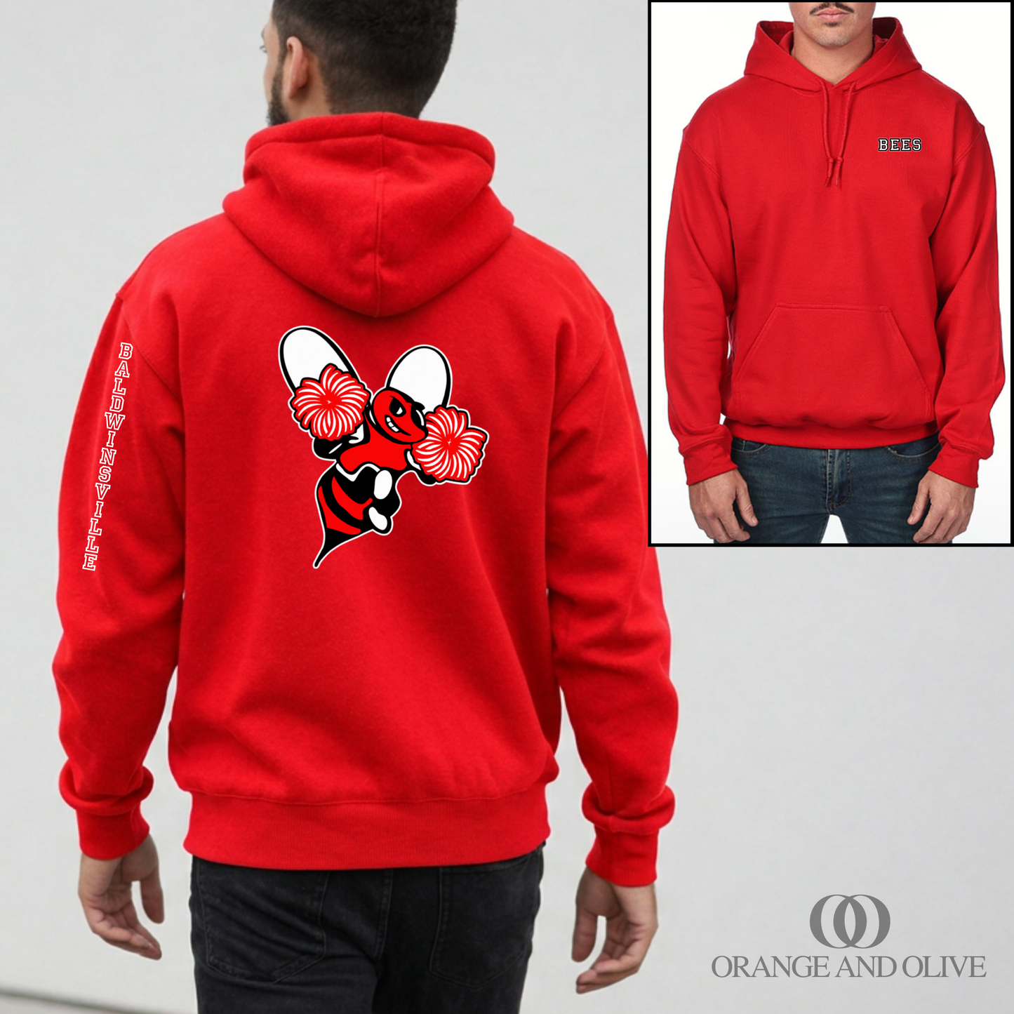 Hoodie Sweatshirt - ADULT - Pop Warner Cheer Fundraiser