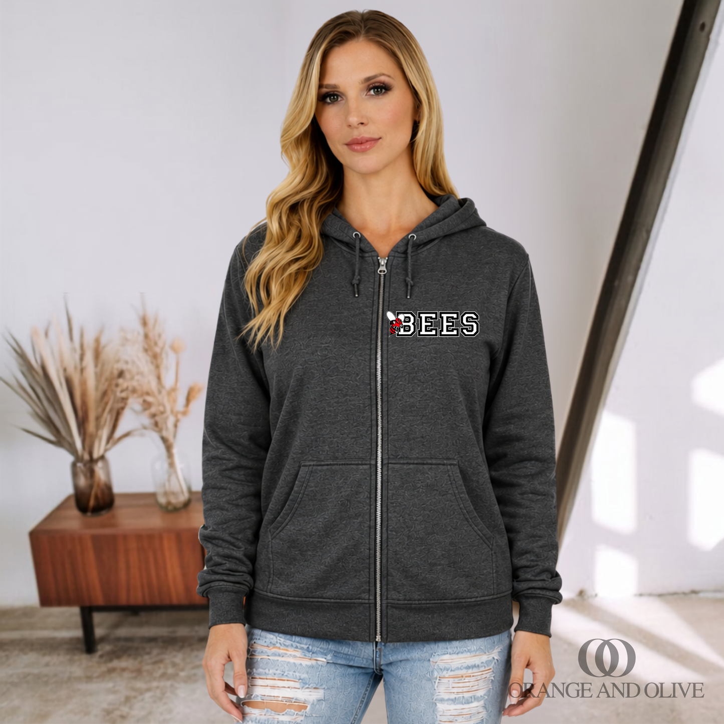 Full Zip Hoodie - ADULT - Ray Fall Fundraiser