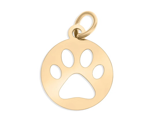 LUX Paw Print Charm