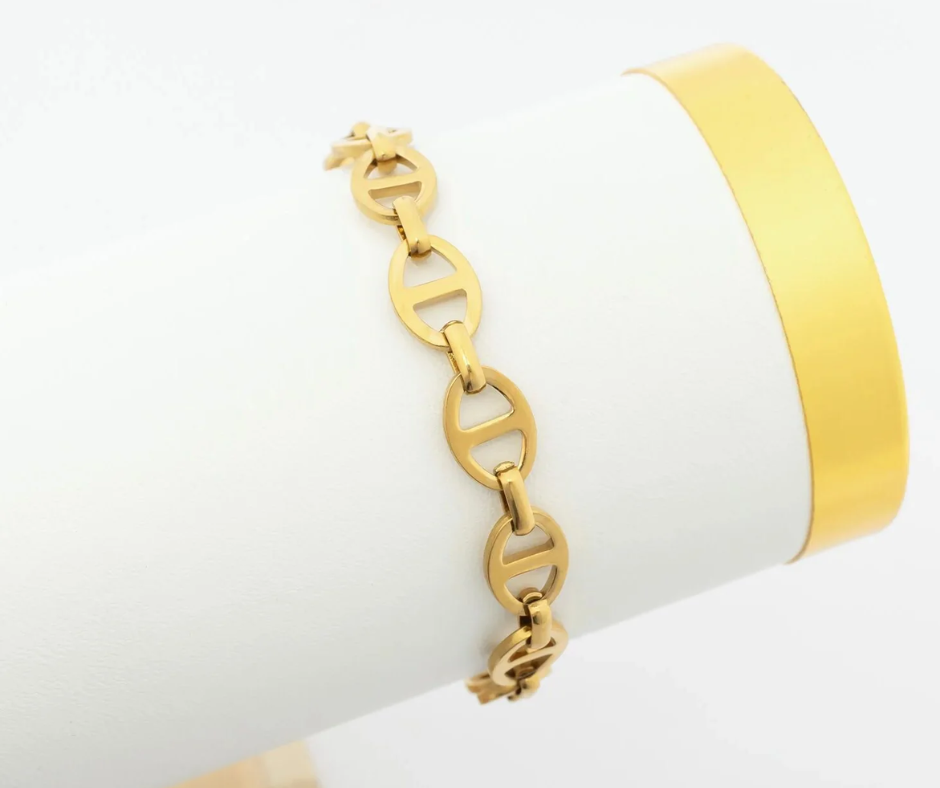 LUX Thick Oval Chain Bracelet