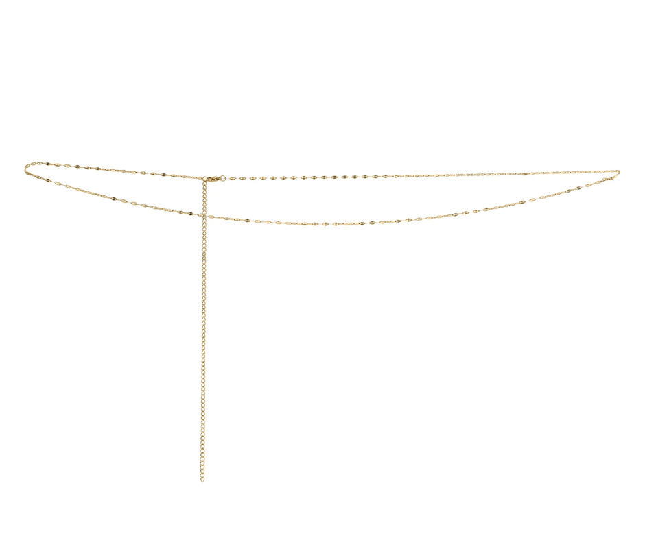 LUX Lip Belly Chain