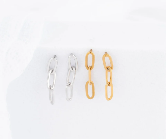 LUX Paperclip Earrings