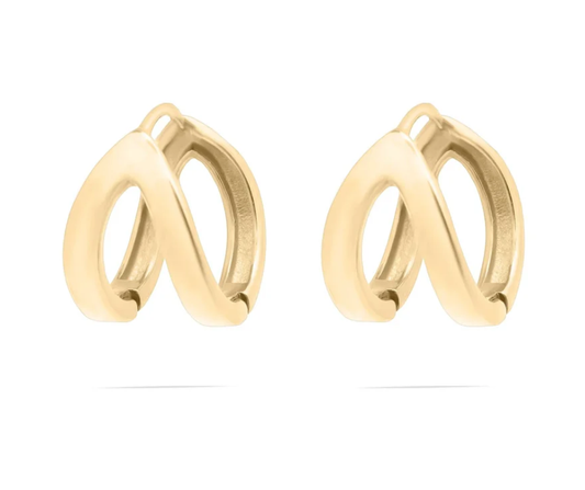 LUX Split Hoop Earring
