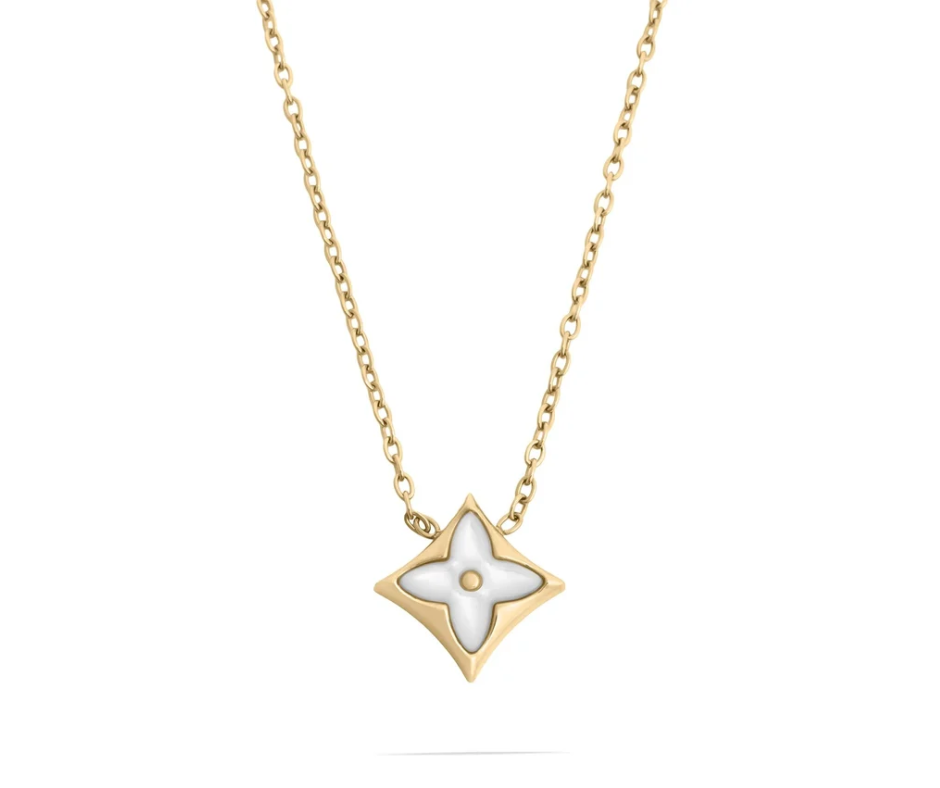 LUX Mother Of Pearl Star Pendant
