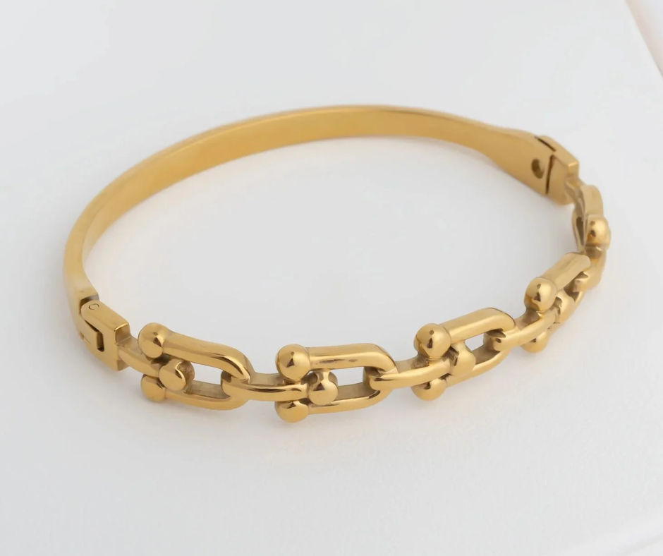 LUX Hardware Bangle Bracelet