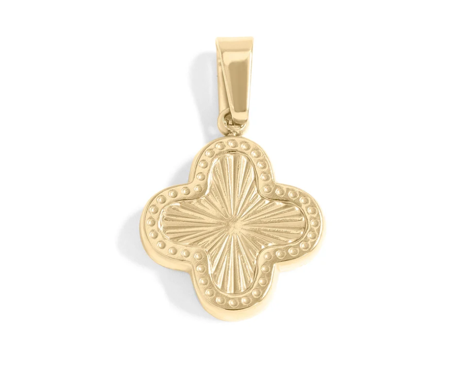 LUX Lucky Clover Charm Sunburst