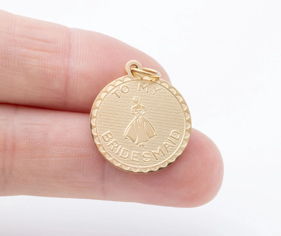 LUX Be My Bridesmaid Charm