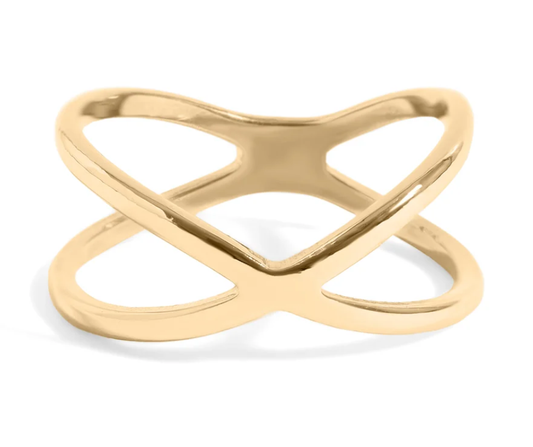 LUX Atomic X Geometric Ring