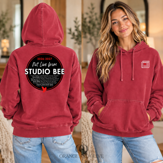 SENIORS 2026-2027 HOODIE Comfort Colors  - ADULT - Baker News