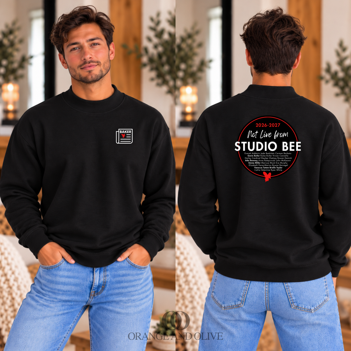 2026-2027 Mock Turtleneck ADULT - Baker News