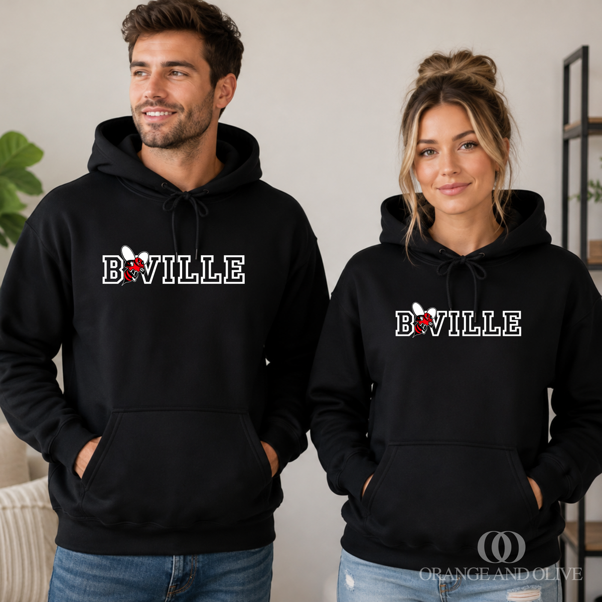 BVILLE HOODIE - ADULT - VanBuren Fall Fundraiser