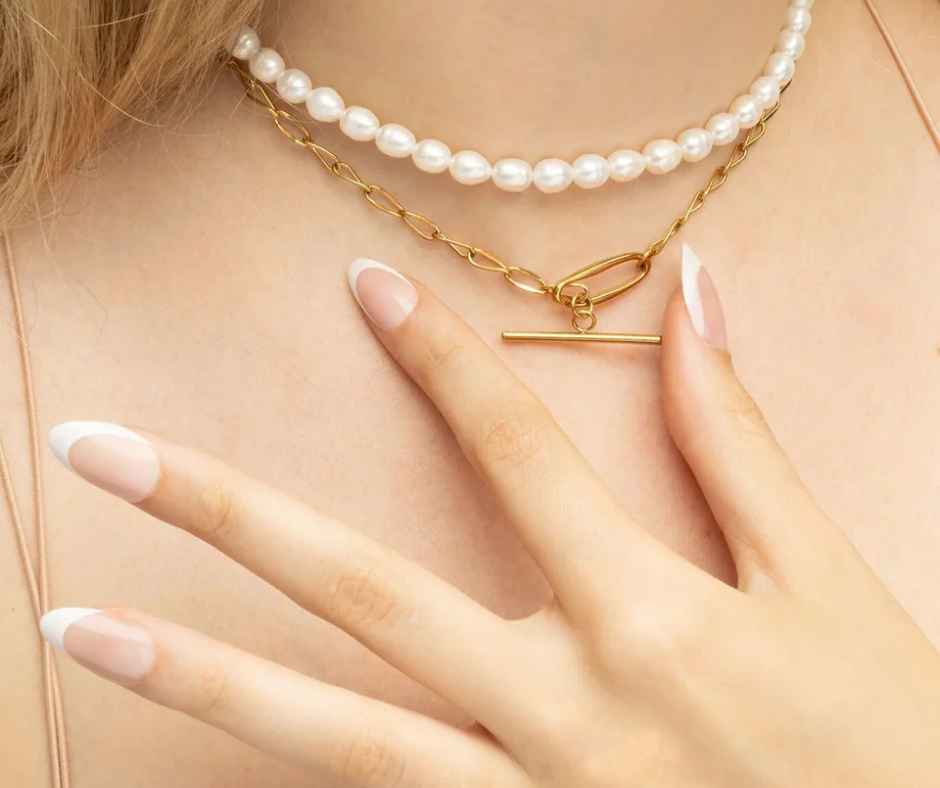 LUX Oval Link Toggle Chain Necklace