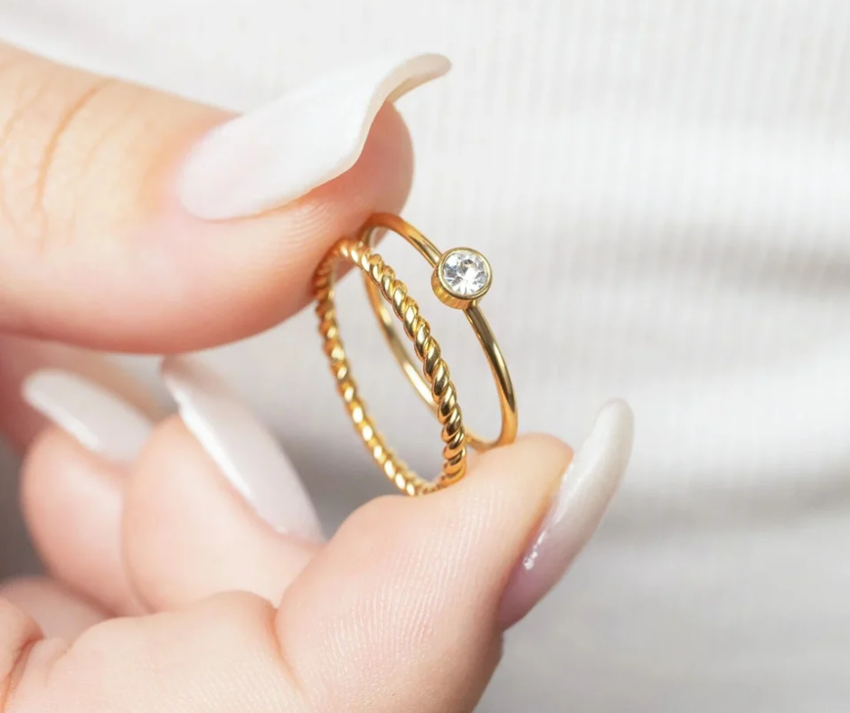 LUX 14K Gold Filled PLUS Braided Spacer Ring