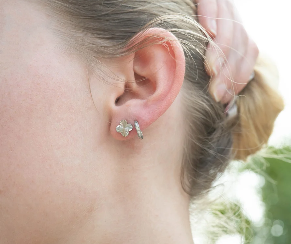 LUX Clover Stud Earring