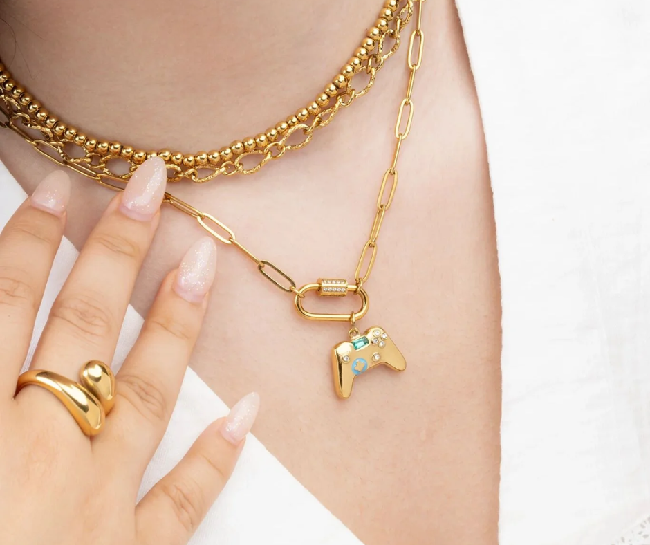 LUX Game Controller Charm