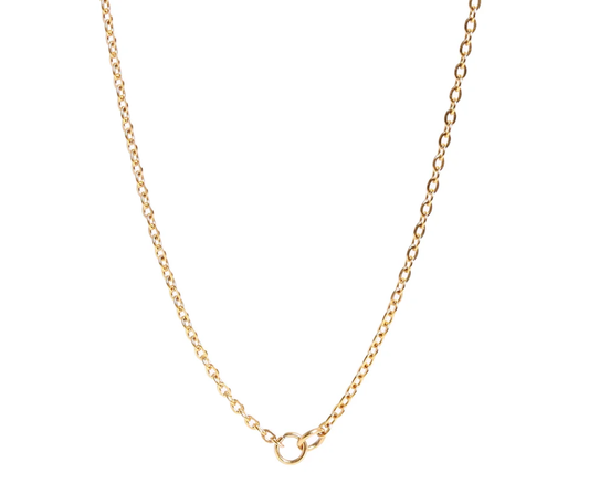 LUX Loop Connector Chain Necklace (add charm)