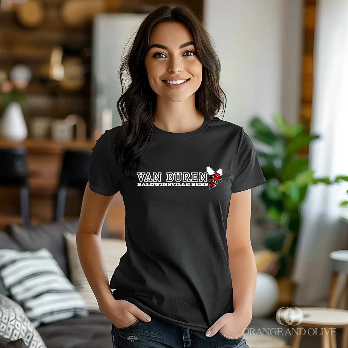 VAN BUREN Tee - WOMENS - VanBuren Fall Fundraiser