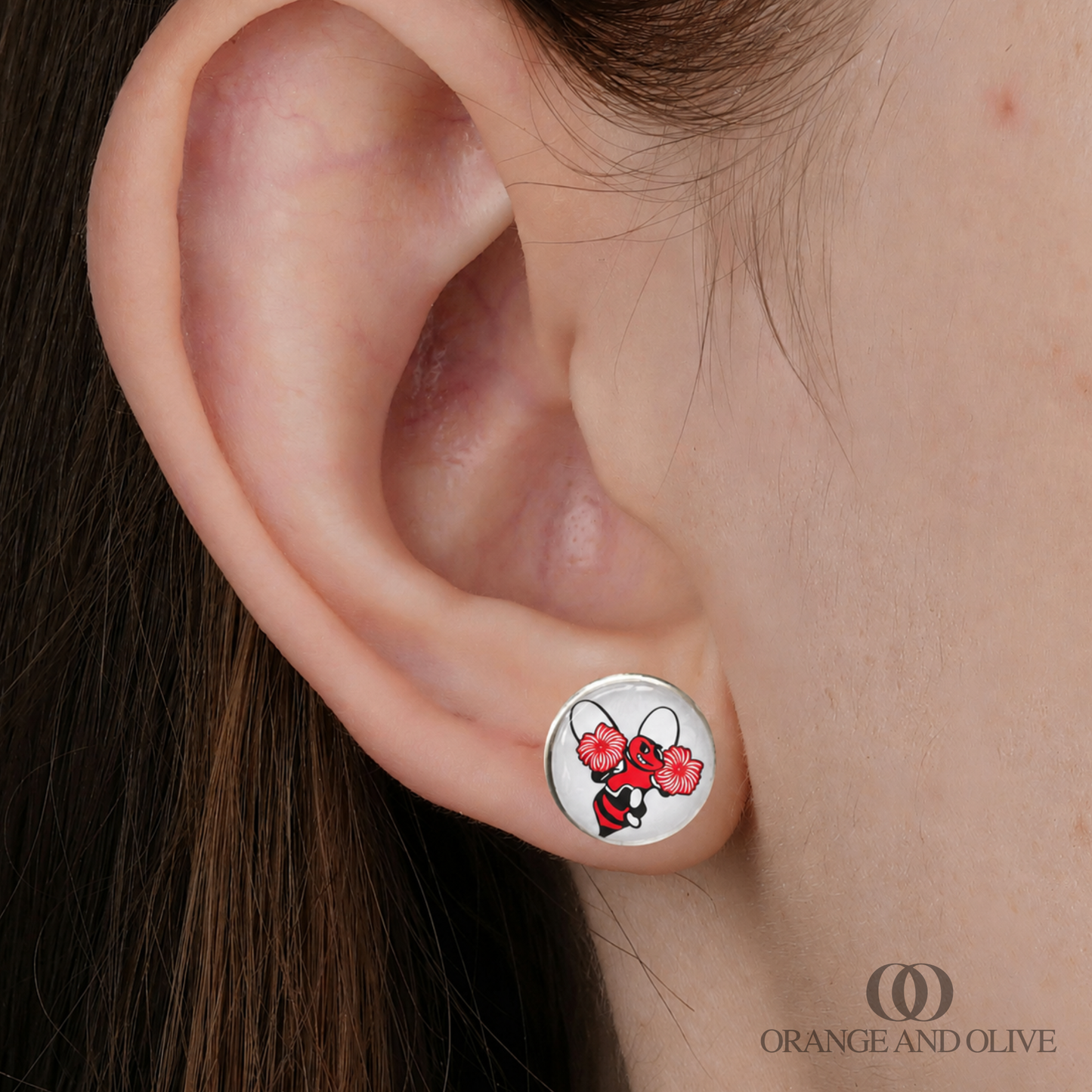 BEE Earrings - Pop Warner Cheer Fundraiser