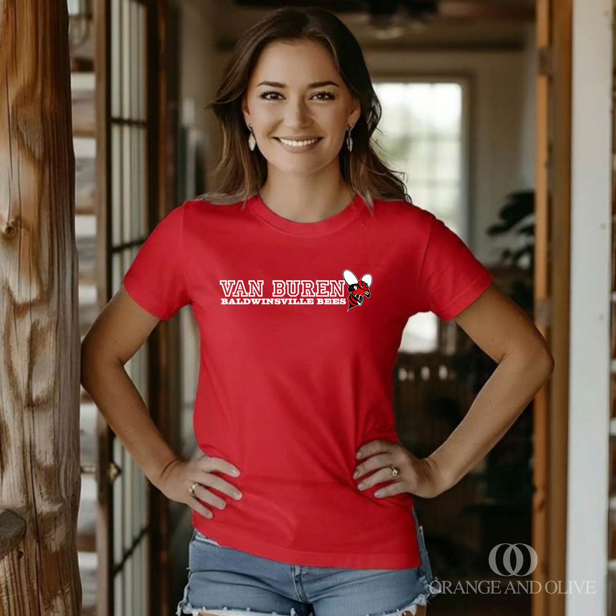 VAN BUREN Tee - WOMENS - VanBuren Fall Fundraiser