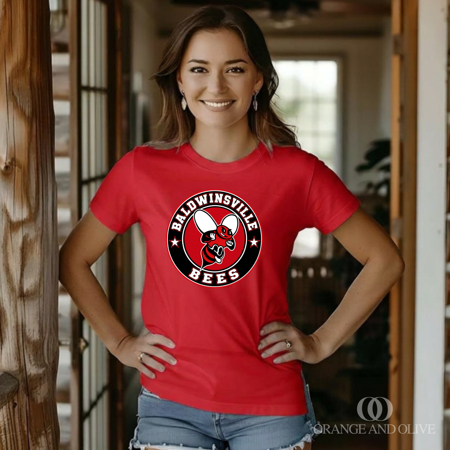 Tee Circle Logo ADULT WOMENS - Reynolds Fundraiser