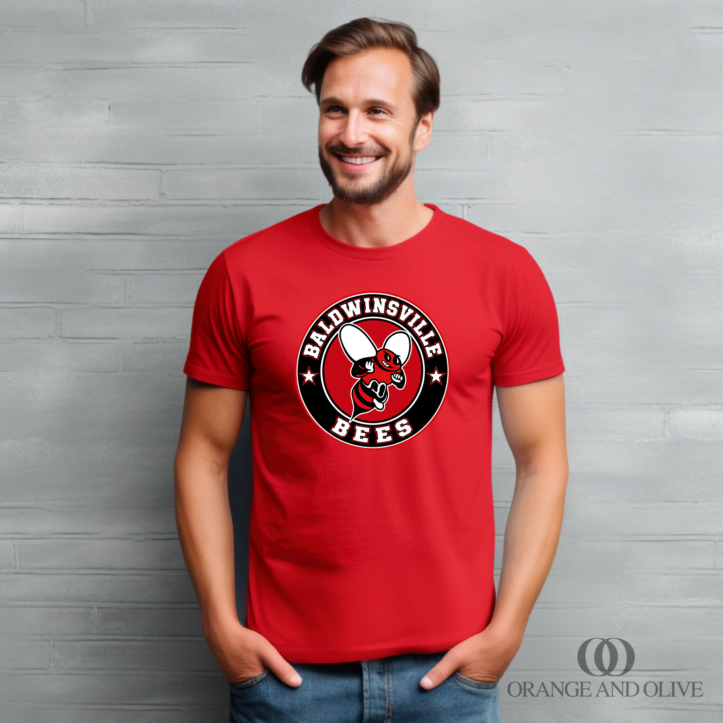 Tee Circle Logo ADULT MENS - Reynolds Fundraiser