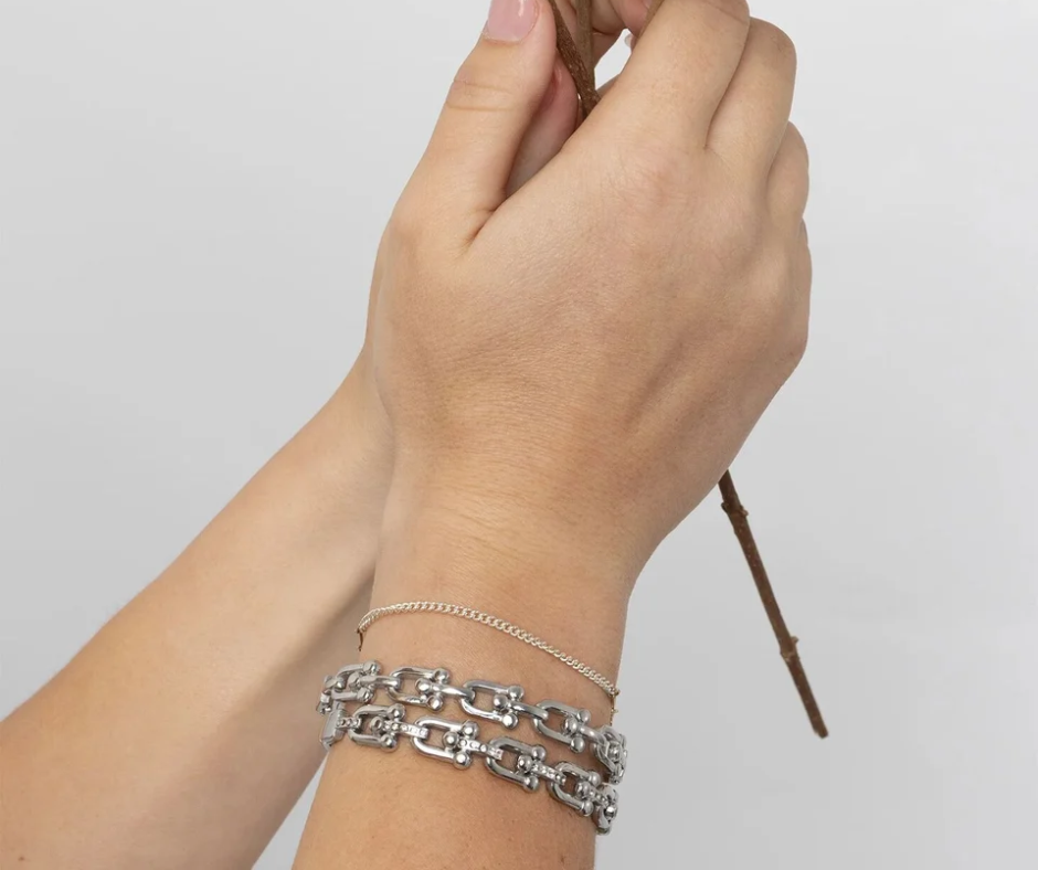 LUX Hardware Bangle Bracelet