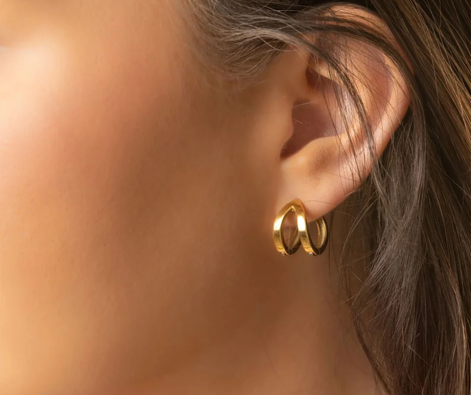 LUX Split Hoop Earring