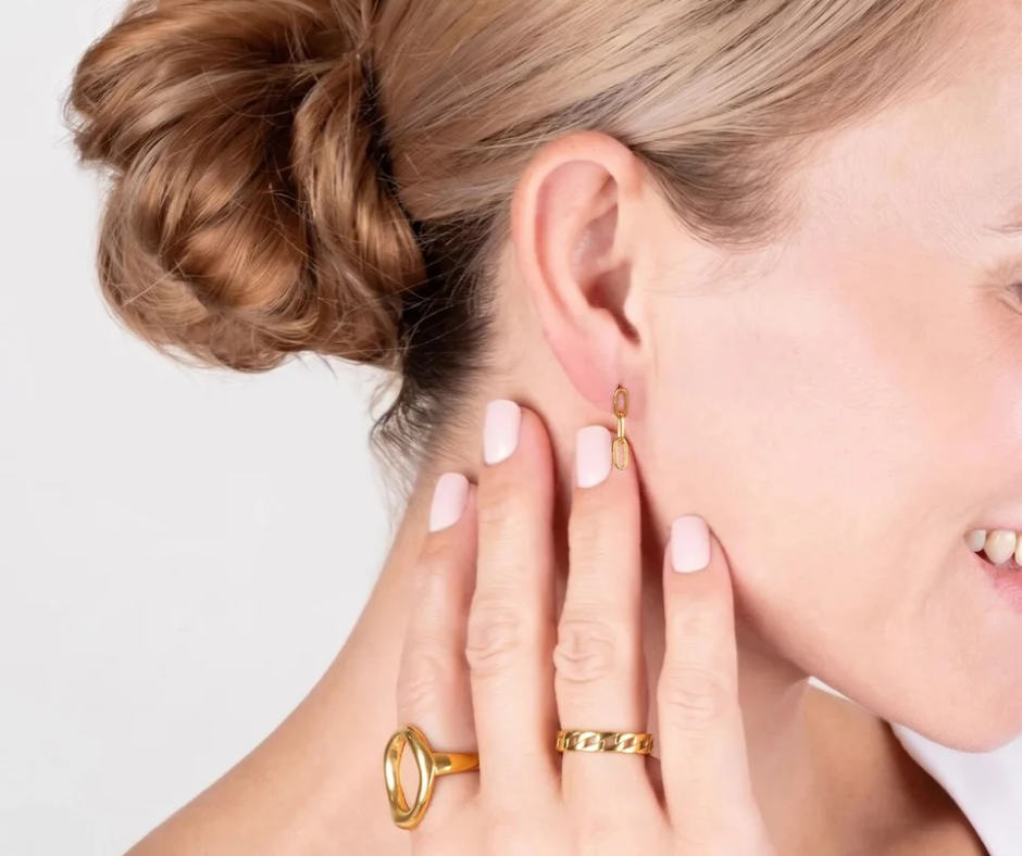 LUX Paperclip Earrings