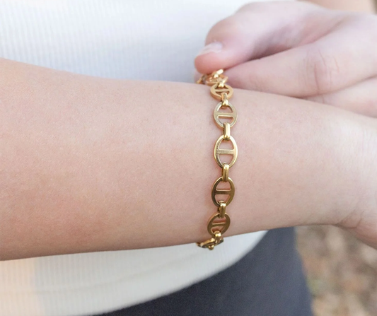 LUX Thick Oval Chain Bracelet