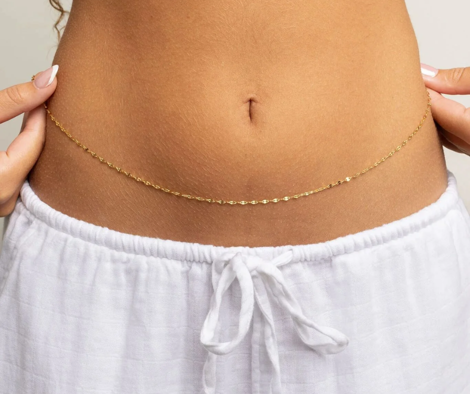 LUX Lip Belly Chain