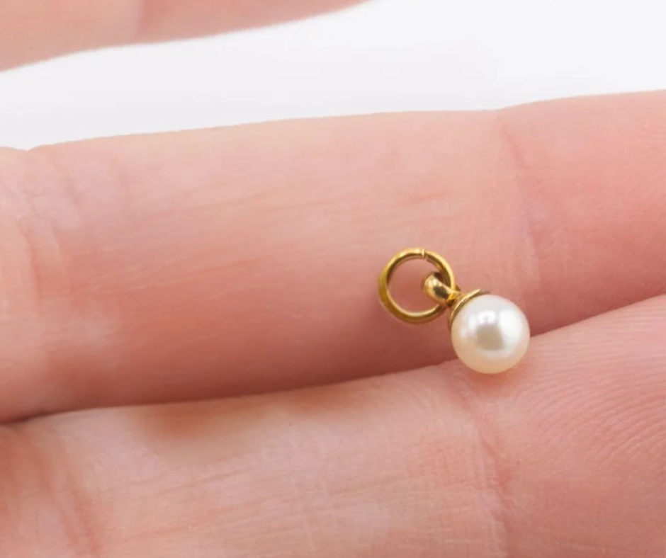 LUX Glass Pearl Charms