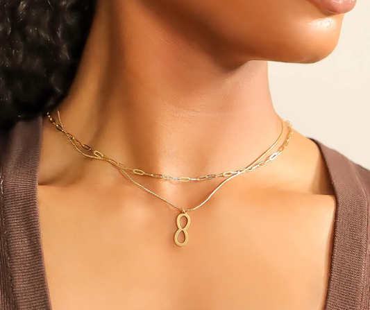 LUX Infinity Charm