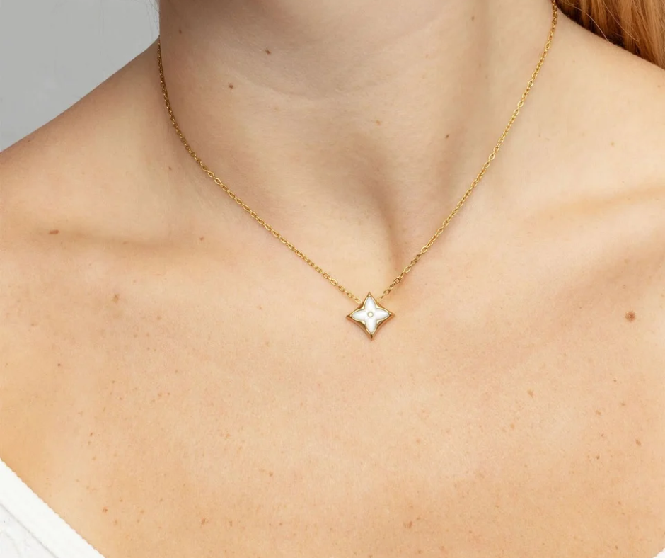 LUX Mother Of Pearl Star Pendant