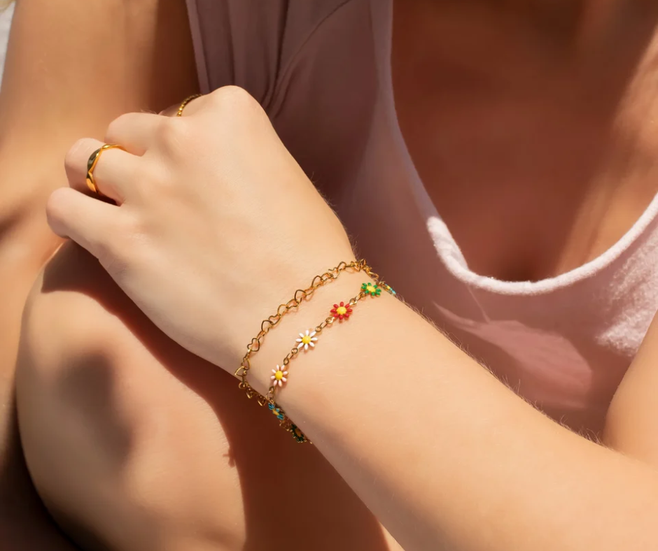 LUX Heart Chain Bracelet